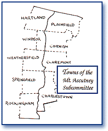 Mount Ascutney Map
